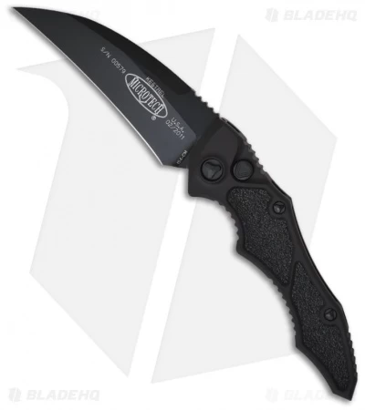 Microtech Kestrel Tactical Automatic Knife (3.95" Black Plain) 2011 Model 131-1T 1 Microtech Kestrel Tactical Automatic Knife (3.95" Black Plain) 2011 Model 131-1T