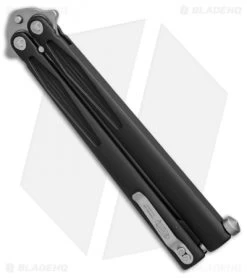 Microtech Tachyon III Balisong Butterfly Knife (4.5" Bead Blast Serr) 173-8 -Knives And Tools microtech tachyon 3 bali bb serr 173 8 BHQ 30341 er side