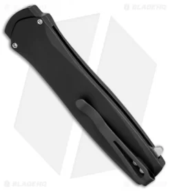 Pro-Tech Dark Angel OTF Automatic Knife Black (3.7" Satin) 3201-SAT -Knives And Tools protech dark angel 3201 SAT BHQ 9854 dl side 2