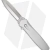 Pro-Tech Dark Angel Steel OTF Automatic Knife W/ Abalone (3.7" Stonewash Plain)