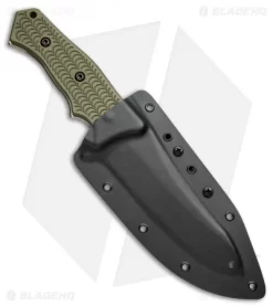 Pro-Tech Elishewitz Spindrift Prototype Fixed Blade OD Green G-10 (5.5" SW) -Knives And Tools protech elishewitz spindrift proto BHQ 36973 er sheath