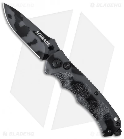 Schrade Extreme Survival Drop Point Automatic (3.25" Urban Camo) SC60C 1 Schrade Extreme Survival Drop Point Automatic (3.25" Urban Camo) SC60C