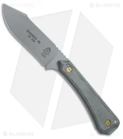 TOPS Knives Shango XL Fixed Blade Knife (4.25" Gray)